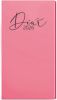 Týdenní diář - Jakub - Pastel - kapesní - růžová
