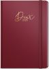 Týdenní diář - Oskar - Luxi - A5 - bordó 2026