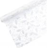 Organza glitr 36cm/5y BL/STBRN 703