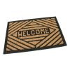 Kokosov istic venkovn vstupn roho FLOMA Welcome - Rectangle - dlka 40 cm, ka 60 