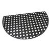 Gumov venkovn plkruhov vstupn roho FLOMA Honeycomb Half Round - 45 x 75 x 1,6 cm