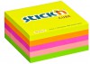 Blok lepc Stickn, 76x76 mm, neon mix