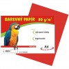 Barevn papr A4/80g/100 list - erven