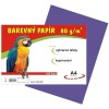 Barevn papr A4/80g/100 list - fialov