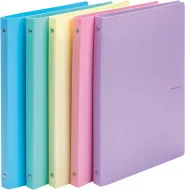 Pořadač Pastelini se 4kroužkovou mechanikou modrá