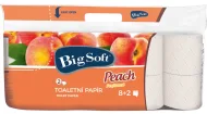 Toaletní papír Big Soft, broskev, 2vrstvý, 10 ks