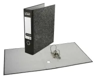 Kartonový pákový pořadač, hřbet 7,5 cm, černý