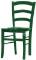 Jídelní židle Paysane color masiv - verde