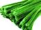 Chlupaté drátky na tvoření 6 mm délka cca 30 cm - 13 (A012) zelená trávová neon, 20 ks