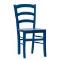 Jídelní židle Paysane color masiv - blu