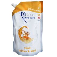 Tekuté mýdlo Milene NN 1l Mleko a med