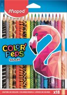 Pastelky MAPED ColorPeps Animals - 18 ks