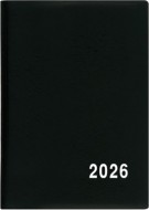 Měsíční diář - Anežka - PVC - černá