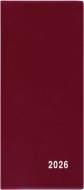 Měsíční diář - Xenie - PVC - bordó - zvětšit obrázek