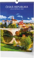 Nástěnný kalendář - Česká republika - A3