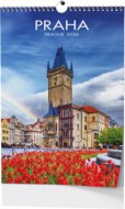 Nástěnný kalendář - Praha - A3
