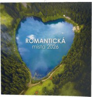 Nástěnný kalendář - Romantická místa