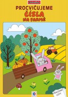 Omalovánka A4 - Procvičujeme čísla - Na farmě