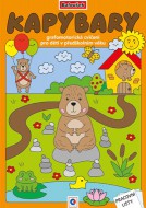Omalovánka A4 - Grafomotorická - Kapybary