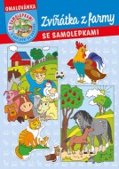 Omalovnka - A4 - se samolepkami - Zvtka z farmy - zvtit obrzek