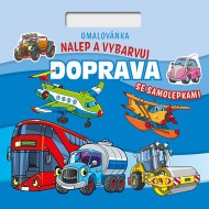 Nalepuj a vybarvuj! Doprava - zvtit obrzek