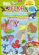Fakt velká omalovánka - Zvířatková mapa světa