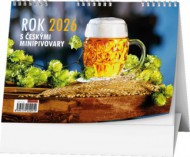 Stolní kalendář - Rok 2026 s českými minipivovary - zvětšit obrázek