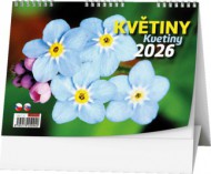 Stolní kalendář - Květiny - zvětšit obrázek