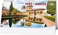 Stolní kalendář - Svět v kostce