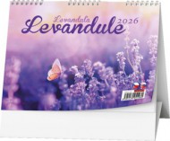 Stolní kalendář - Levandule