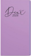 Týdenní diář - Jakub - Pastel - kapesní - fialová - zvětšit obrázek