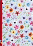 Kreativní deník - B6 - Lamino - Kvítky
