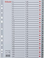 Plastové rejstříky, A4 - 1 - 54