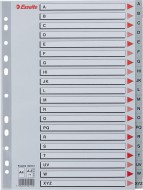 Plastové rejstříky, A4 - A-Z