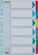 Zesílené rozlišovače Mylar, A4 -6 listů