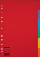 Kartonové rozlišovače Economy, A4 - 6 listů