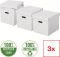 Esselte Home lon krychlov box velikost, set 3 