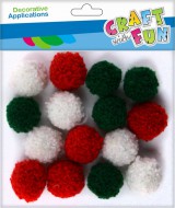 Pompon mix 2cm - zvtit obrzek