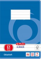 Sešit A6/32 listů, linka