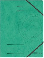 Herlitz - Desky s gumou A4 zelené