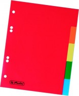 Herlitz - Rozřaďovač A5, 5 barev