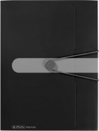 Herlitz - Desky s gumou A4 černé