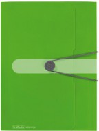 Herlitz - Desky s gumou A4 zelené, Easy