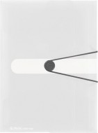 Herlitz - Desky s gumou A4 čiré