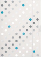 Herlitz - Desky s gumou A4 Frozen Glam