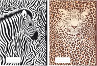 Herlitz - Desky s gumou A4 Animal Print, 3 chlopně
