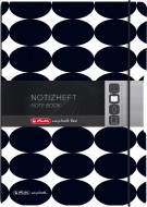 Sešit flex A4/40 listů, tečka, Just Black