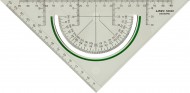 Linex - Pravítko trojúhelník LINEX Super Series 22 cm