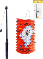 Lampion Halloween duch ovln 15cm set s hlkou na baterie na svku Svtlo - zvtit obrzek