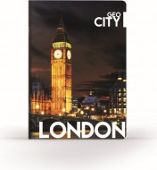 Seit A4 444, UV lak GEO CITY London - zvtit obrzek